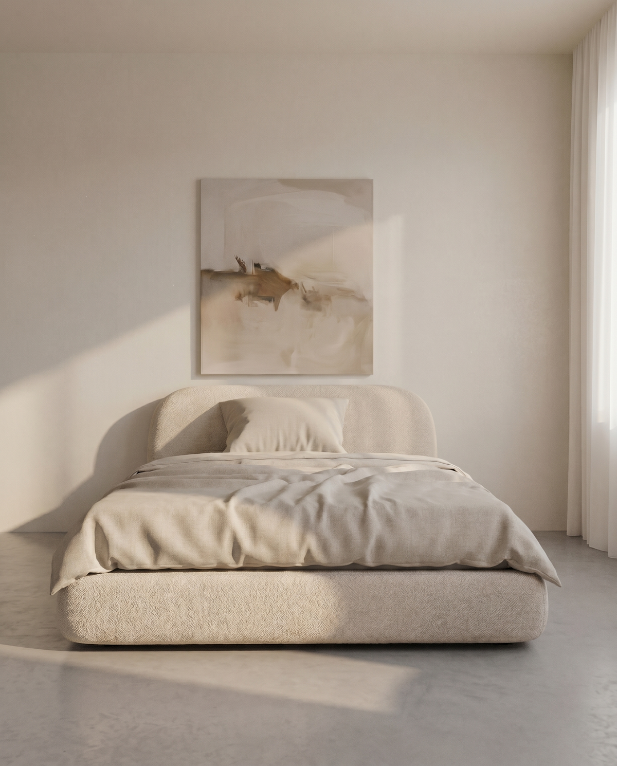 Alor Luxury Upholstered Bed Frame | Modern Bed 2026