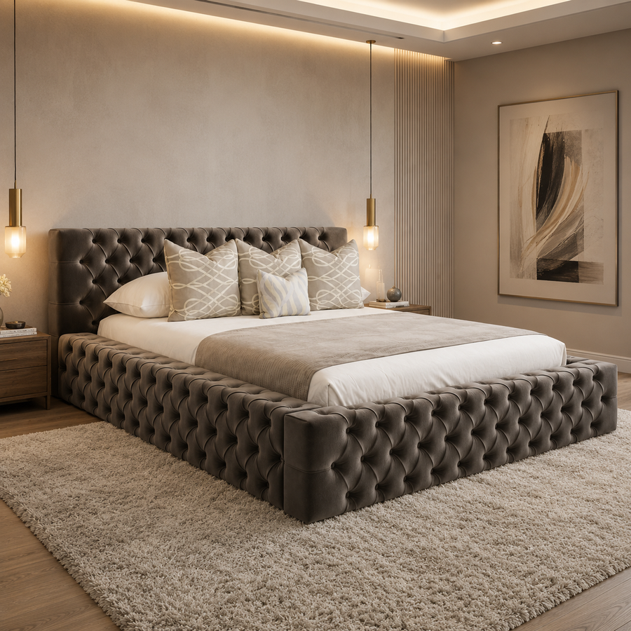 Elizabeth Ambassador Luxury Bed Frame | Exclusive Upholstered Bed 2026