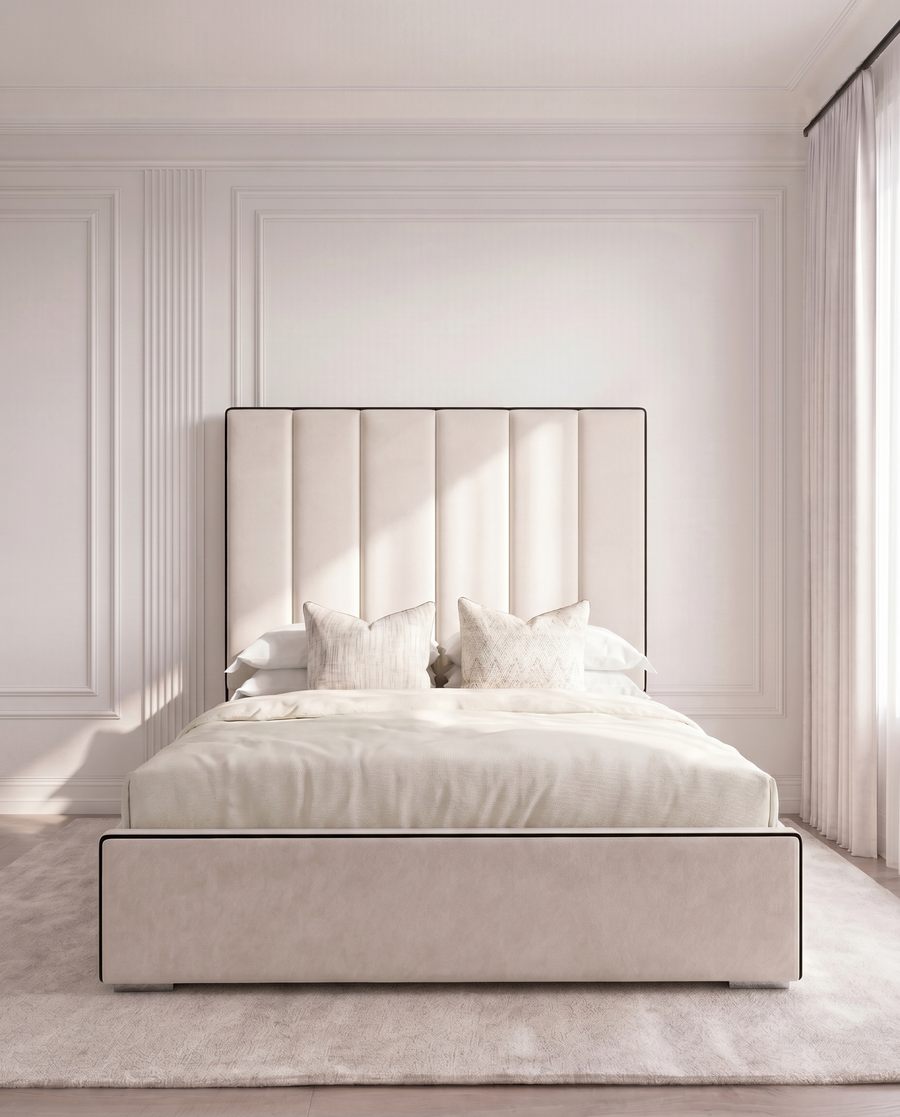 Emma Bespoke Upholstered Bed Frame | Luxury Modern Bed 2026