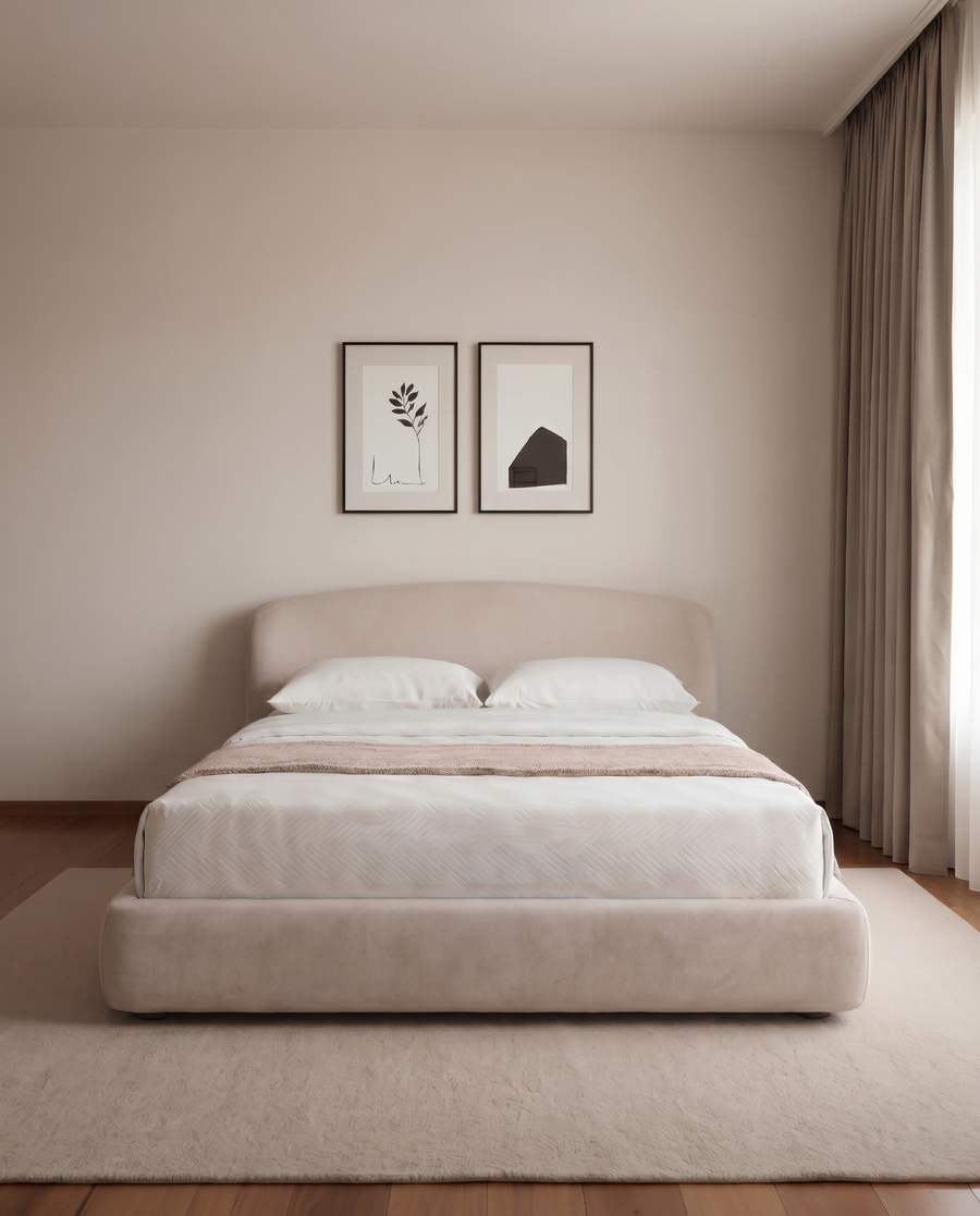 Seno Luxury Upholstered Bed Frame | Modern Bed 2026