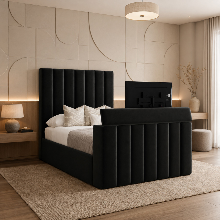 Sophie Panel TV Bed | Luxury Upholstered Bed Frame 2026