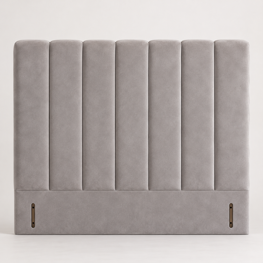 Low Upholstered Headboard, Alina Elegant Teddy