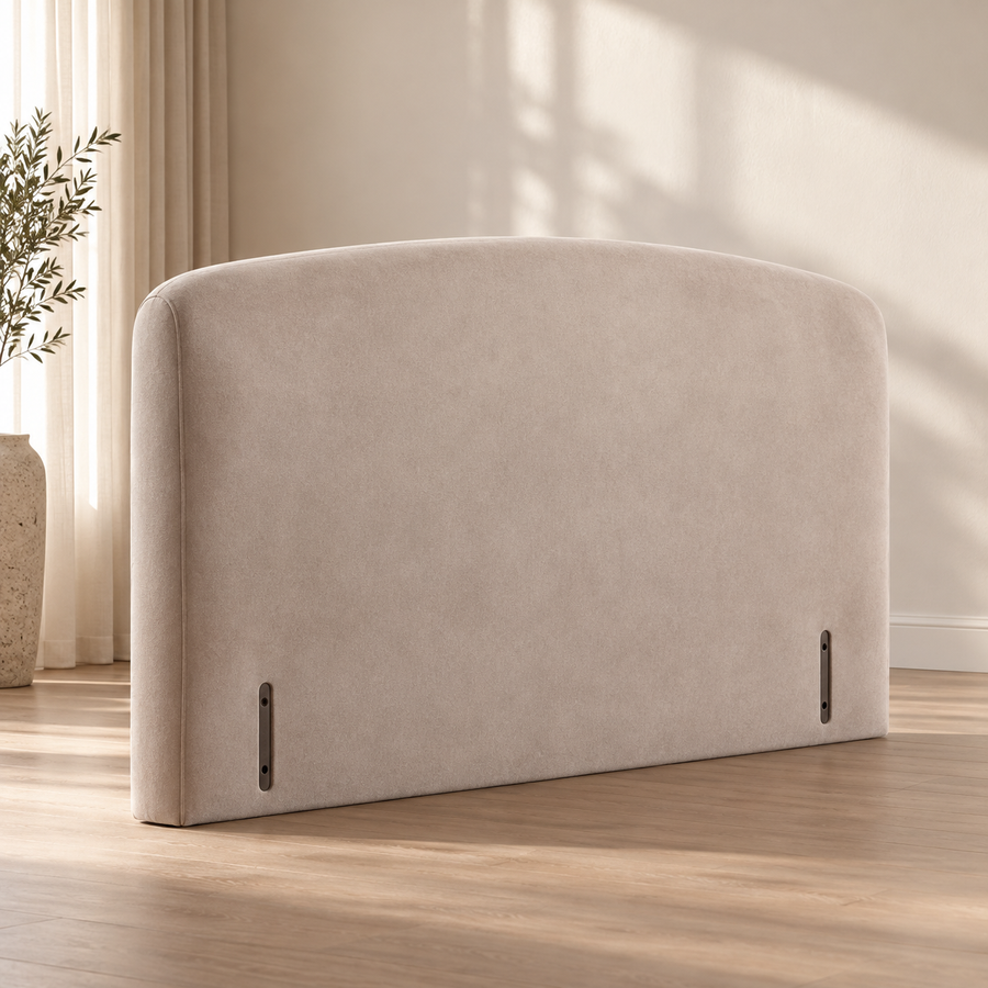Low Upholstered Headboard, Ardley Structured