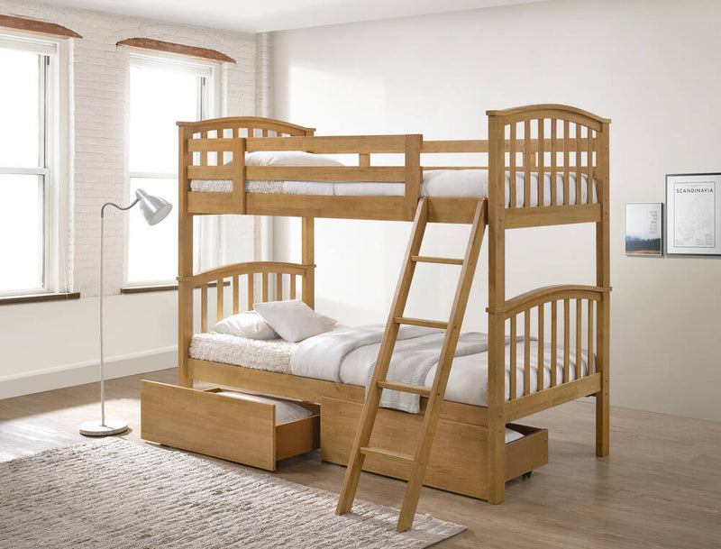 Lincoln Oak Bunk Bed
