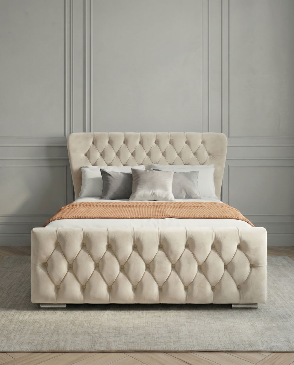 Kendall Wingback Bed