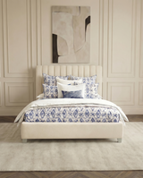 Tubes Panel Upholstered Bed