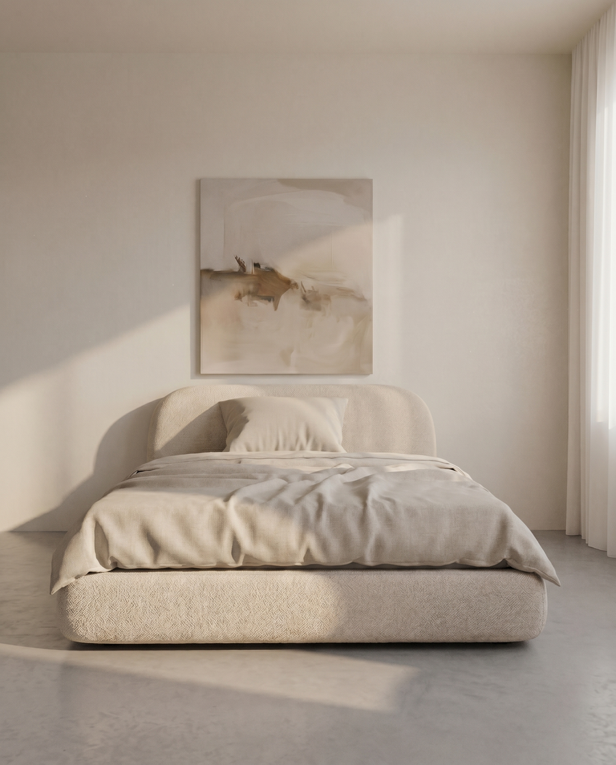 Alor Luxury Upholstered Bed Frame | Modern Bed 2026