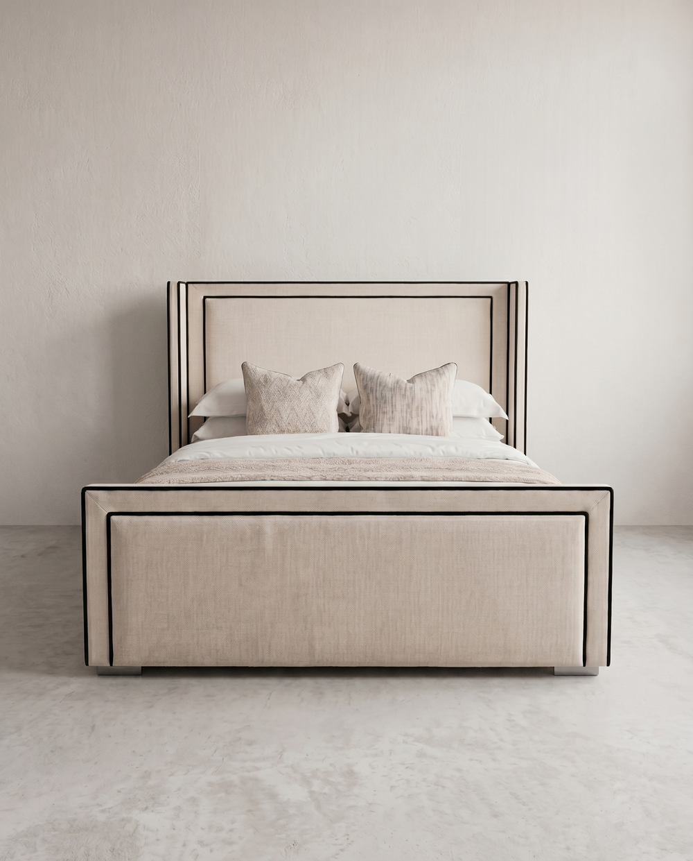 Lorenzo Wing Bed Frame | Exclusive Wingback Upholstered Bed 2026
