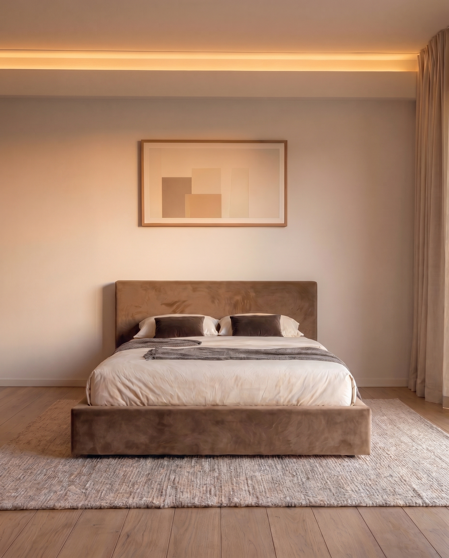 Modora Upholstered Bed Frame | Modern Luxury Bed 2026