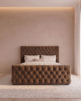 Monaco Royal Bed with Ottoman Storage | Exclusive Upholstered Bed 2026