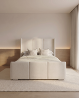 Savoy Winged Headboard Bed Frame | Luxury Upholstered Bed 2026