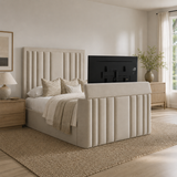 Snuggle Velvet TV Bed | Luxury Upholstered Bed Frame 2026