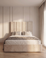 Sydney 4 Panel Wall Bed Frame | Luxury Upholstered Bed 2026