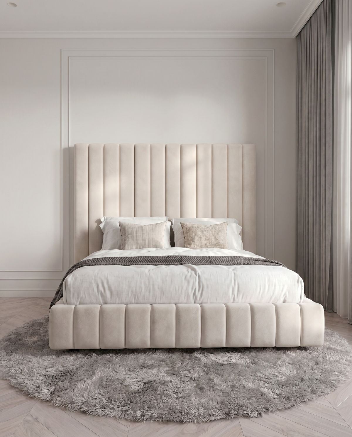 Addison Luxury Upholstered Bed Frame | Modern Bed 2026