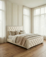 Lunar Chesterfield Upholstered Bed