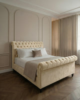 Serenity Sleigh Chesterfield Bed