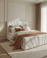 Sunrise Linear Upholstered Bed