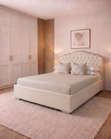 Amelia Luxury Upholstered Bed Frame | Modern Bed 2026