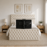 Aurelia Chesterfield TV Bed | Luxury Upholstered Bed Frame 2026