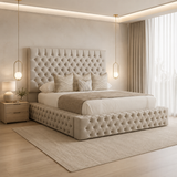 Diana Ambassador Luxury Upholstered Bed Frame | Modern Bed 2026