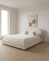 Luno Modern Upholstered Bed Frame | Luxury Bed 2026