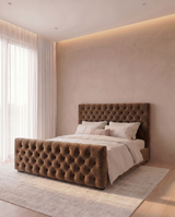 Monaco Royal Bed with Ottoman Storage | Exclusive Upholstered Bed 2026