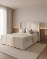 Savoy Winged Headboard Bed Frame | Luxury Upholstered Bed 2026