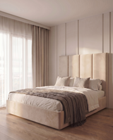 Sydney 4 Panel Wall Bed Frame | Luxury Upholstered Bed 2026