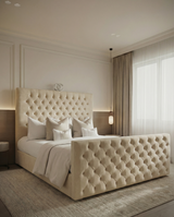 Grand Chesterfield Upholstered Bed