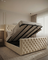 Grand Chesterfield Upholstered Bed