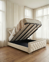 Lunar Chesterfield Upholstered Bed
