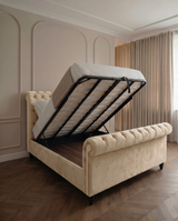 Serenity Sleigh Chesterfield Bed