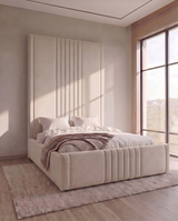 Luciano Bespoke Panelled Bed Frame | Luxury Upholstered Bed 2026