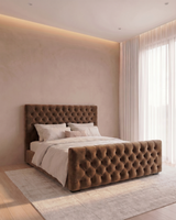Monaco Royal Bed with Ottoman Storage | Exclusive Upholstered Bed 2026
