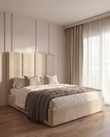 Sydney 4 Panel Wall Bed Frame | Luxury Upholstered Bed 2026