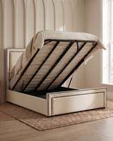 Edwardian Upholstered Bed