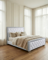 Lunar Chesterfield Upholstered Bed
