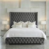 Presidential Chesterfield Wing Bed