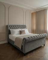 Serenity Sleigh Chesterfield Bed