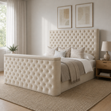 Aurelia Chesterfield TV Bed | Luxury Upholstered Bed Frame 2026