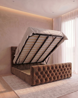 Monaco Royal Bed with Ottoman Storage | Exclusive Upholstered Bed 2026
