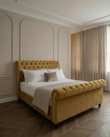 Serenity Sleigh Chesterfield Bed
