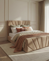 Sunrise Linear Upholstered Bed