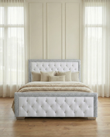 Lunar Chesterfield Upholstered Bed