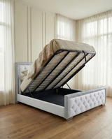 Lunar Chesterfield Upholstered Bed