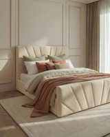 Sunrise Linear Upholstered Bed