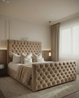 Grand Chesterfield Upholstered Bed