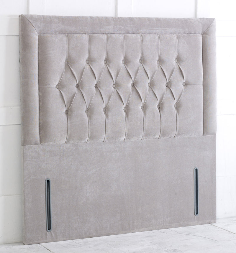 Bumper Chesterfield Floor Standing Headboard