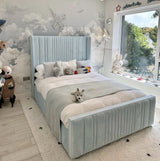 Hampton Wingback Bed