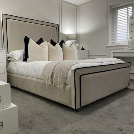 Edwardian Upholstered Bed